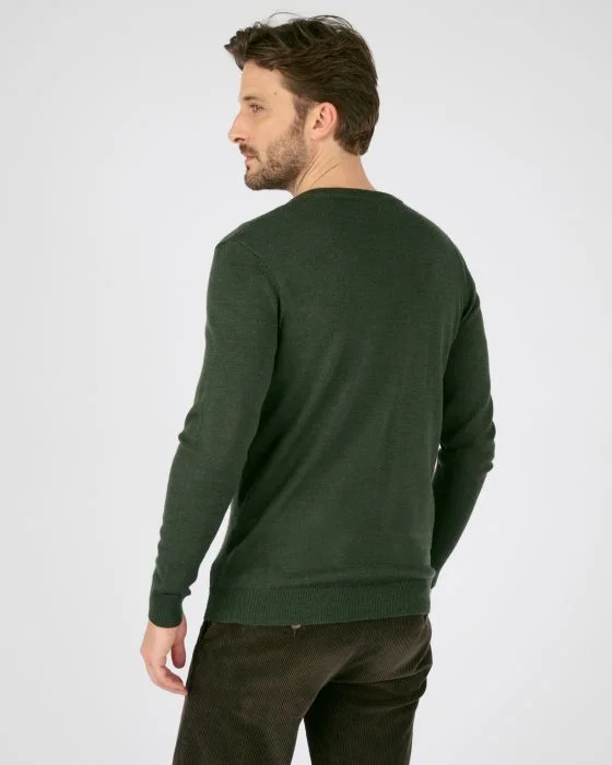 Pull col V laine et Thermolactyl