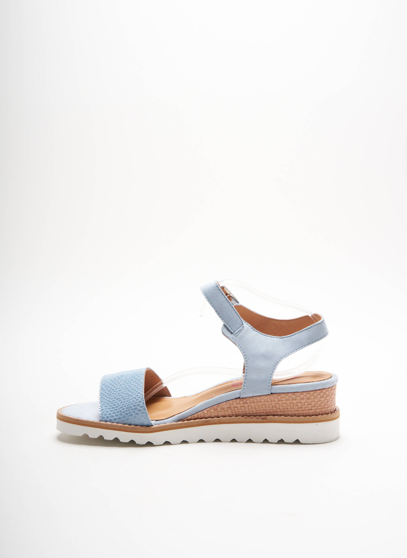 Rosewood Sandales Nu Pieds Femme couleur bleu