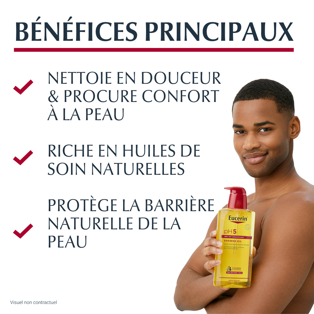 eucerin EUCERIN pH5 Huile de Douche 400ml Huile de douche