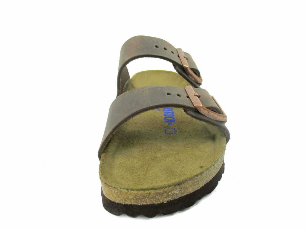 BIRKENSTOCK Pantoletten braun Arizona NU Oiled SFB Habana