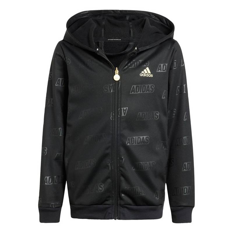 adidas Brand Love Golden Kids Kapuzenjacke Sweatjacke Kinder