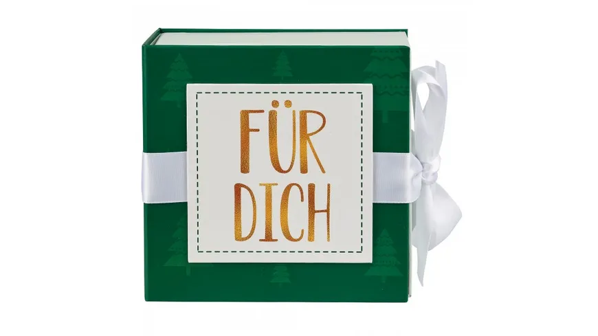 HERGO Geschenkschachtel mit Band Für Dich