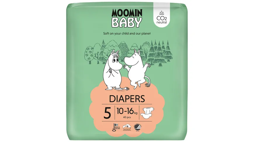 MOOMIN Baby Windel Größe 5