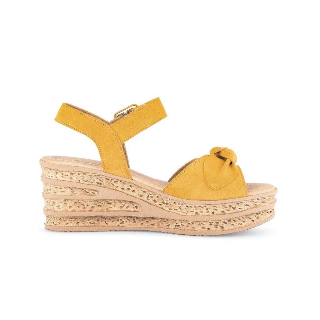 Gabor fashion Keilsandalette gelb