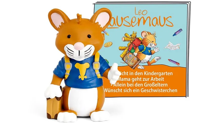 tonies - Hörfigur für die Toniebox: Leo Lausemaus: Das Original-Hörspiel zu den Büchern 2