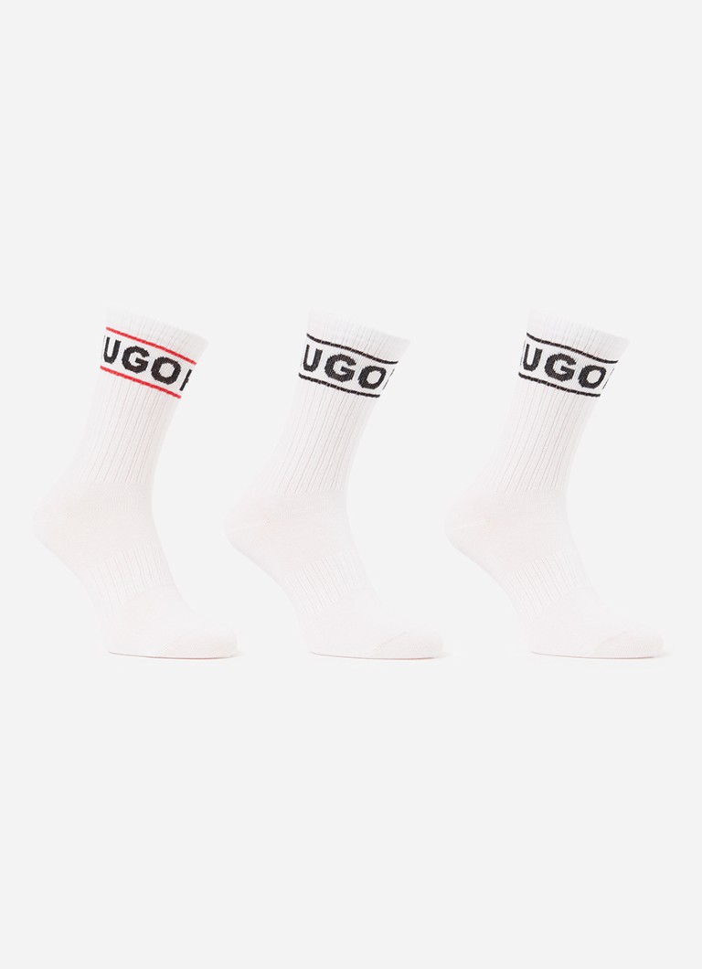 Chaussettes HUGO BOSS avec logo, lot de 3