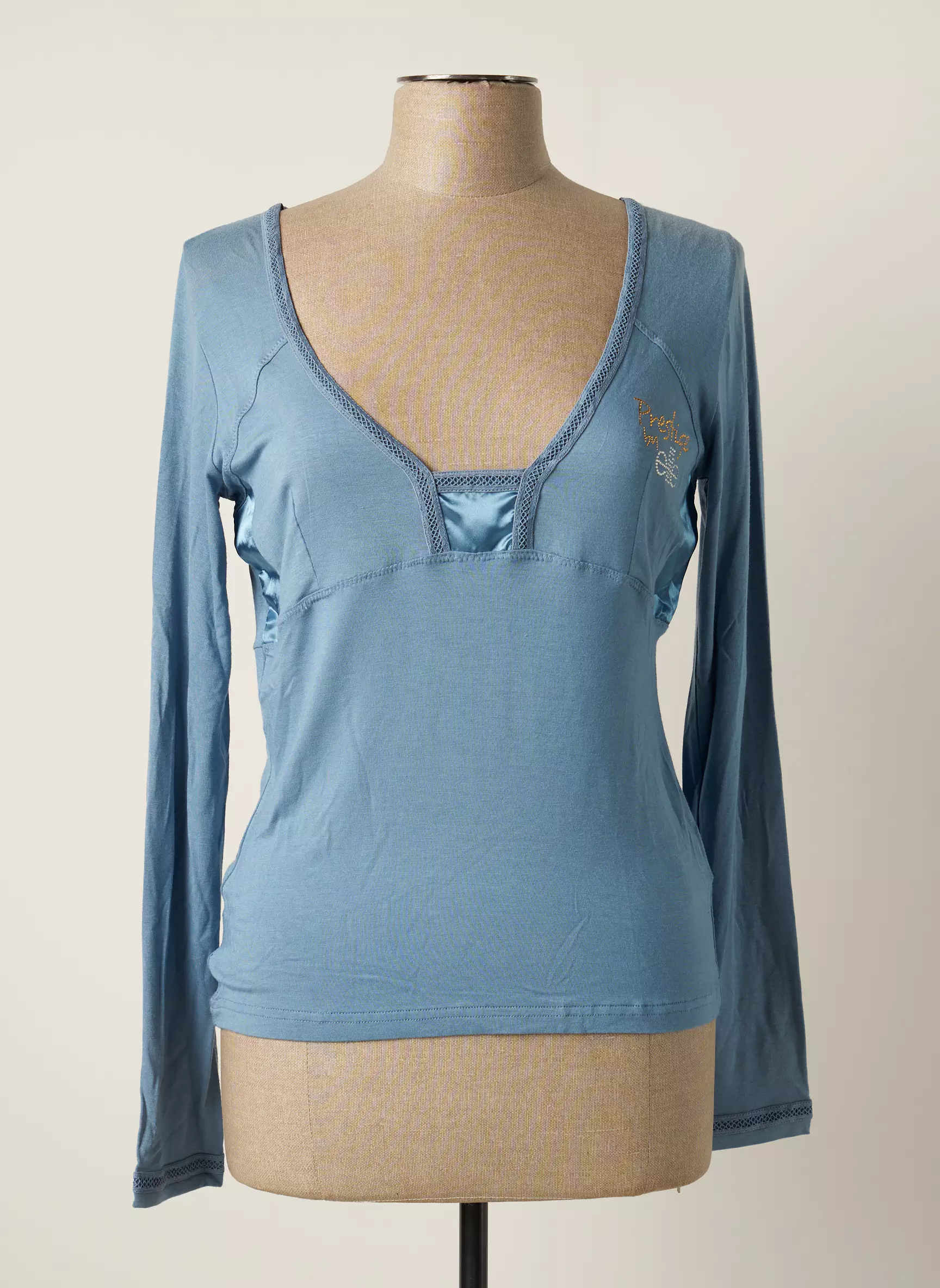 Elite Tops Femme couleur bleu