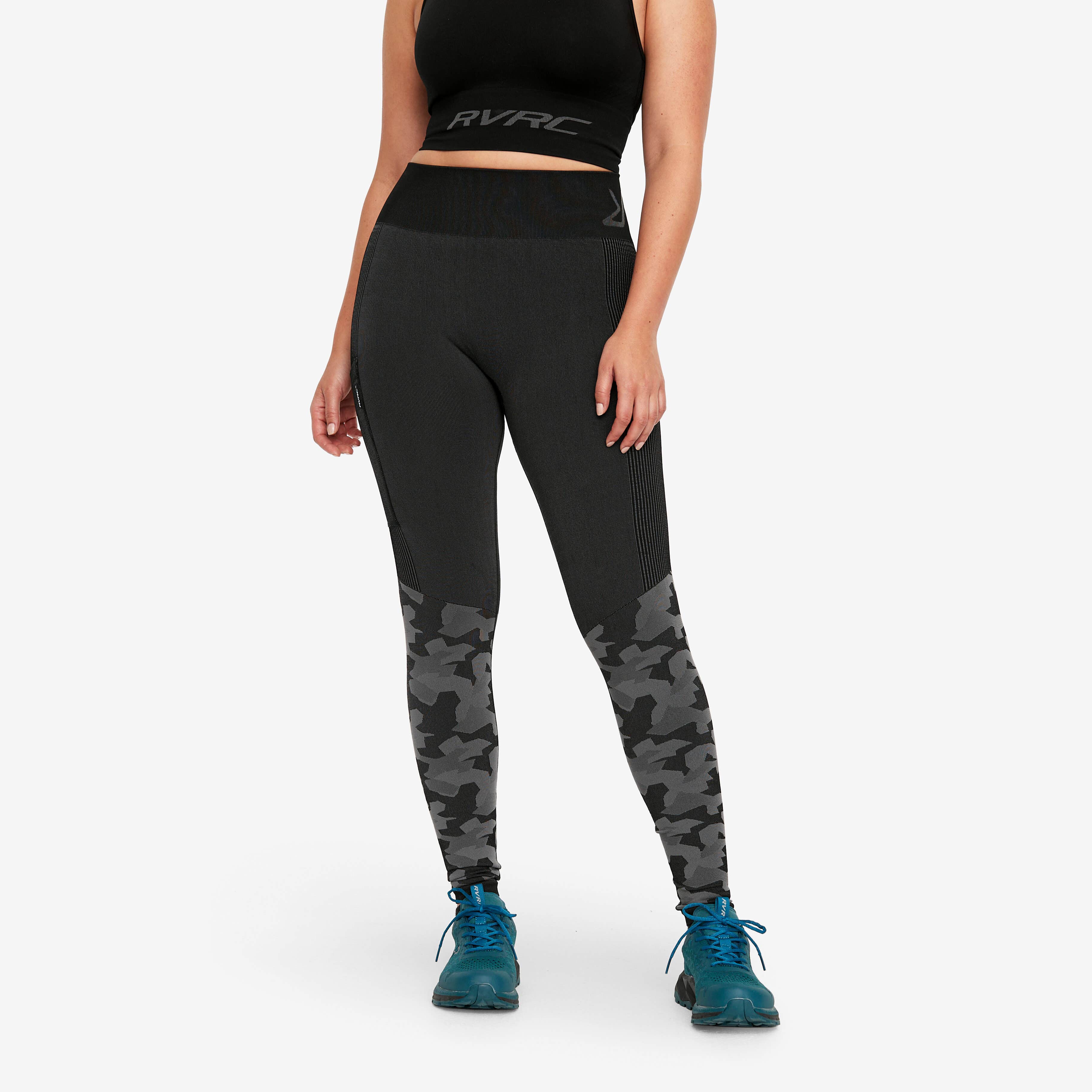 Descent Seamless Tights Femme Black
