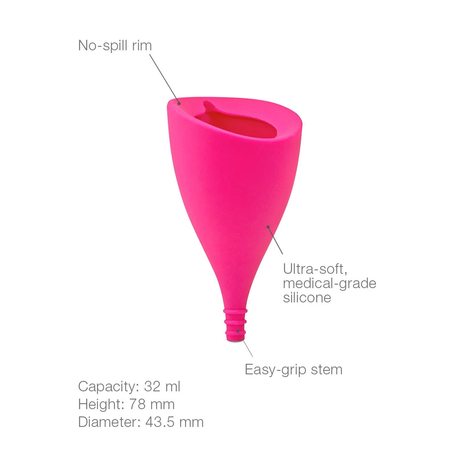 Copas menstruales Lily Cup B - Copa menstrual