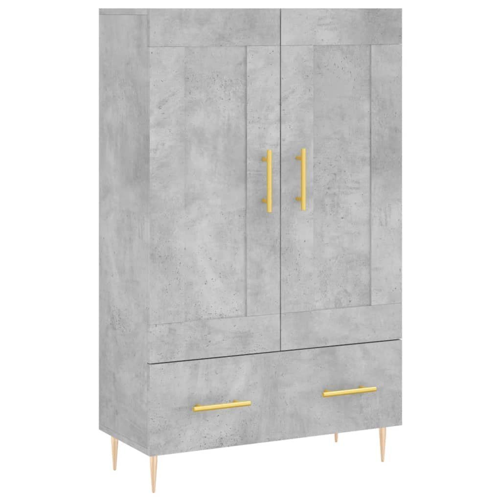 vidaXL Sideboard Highboard Betongrau 69,5x31x115 cm Holzwerkstoff (1 St)