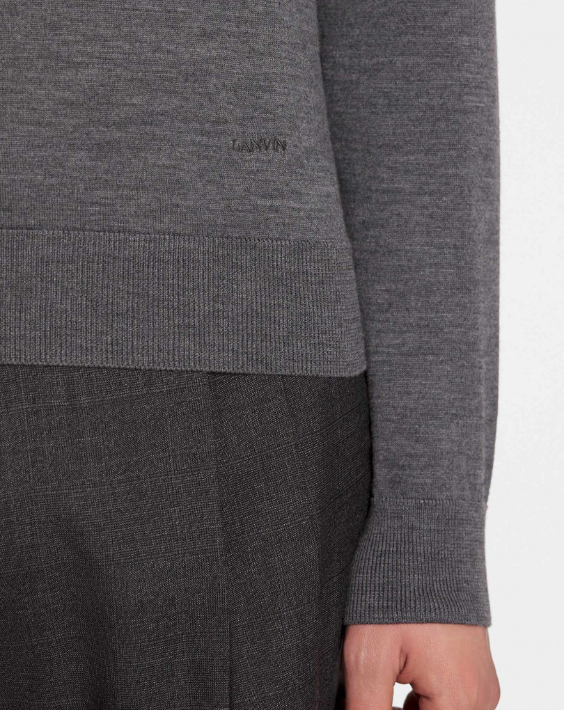 PULL COL ROND EN LAINE MÉRINOS