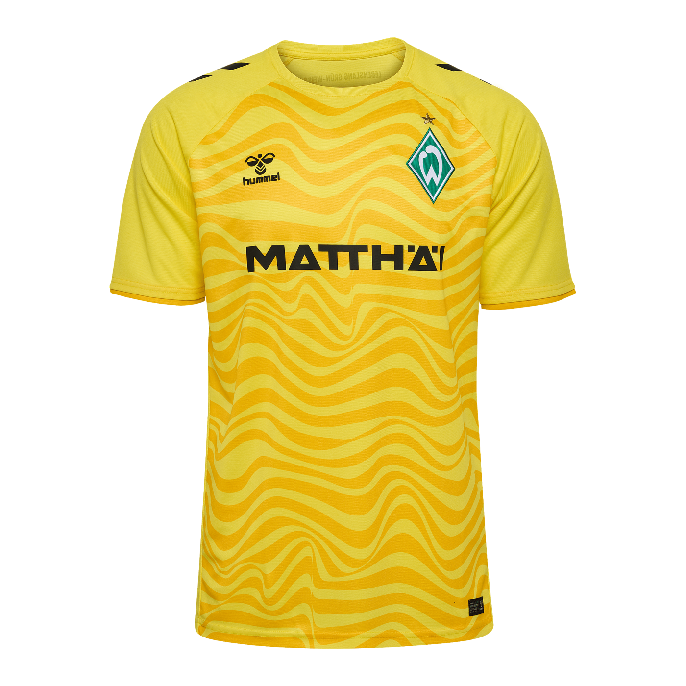 Hummel Werder Bremen Torwarttrikot 2024/2025 Gelb F5269