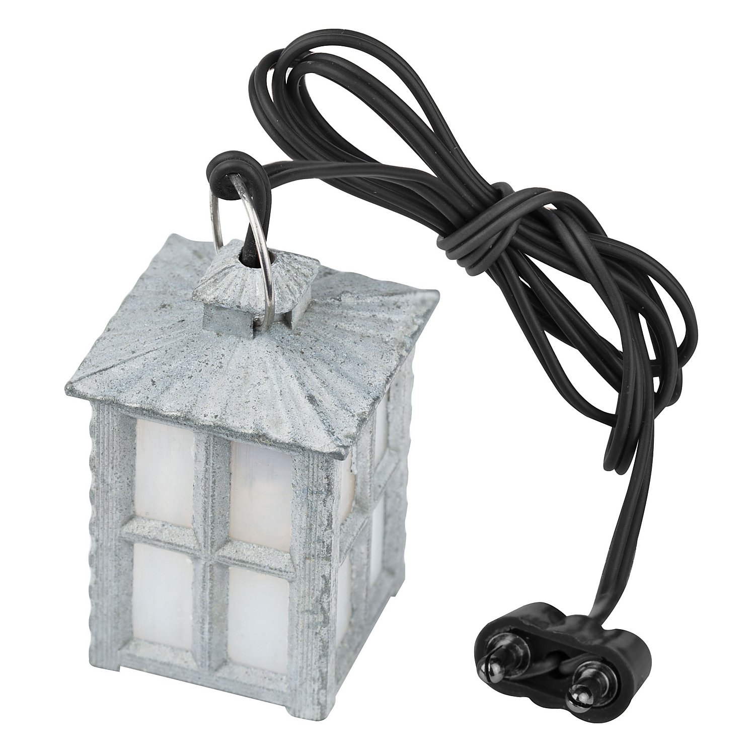Lampe aus Metall, 2 x 2 x 3,5 cm