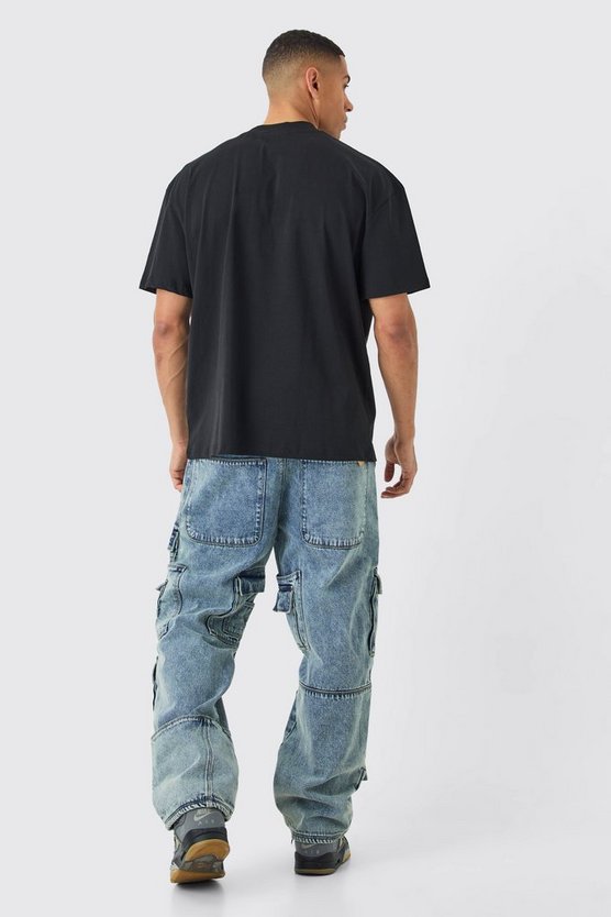 Oversize T-Shirt mit lizenziertem Spiderman-Print