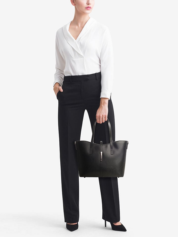 Lucca Baldi Leder-Schultertasche 