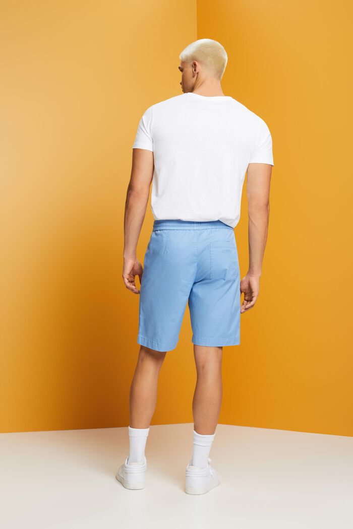 Shorts aus Baumwolltwill