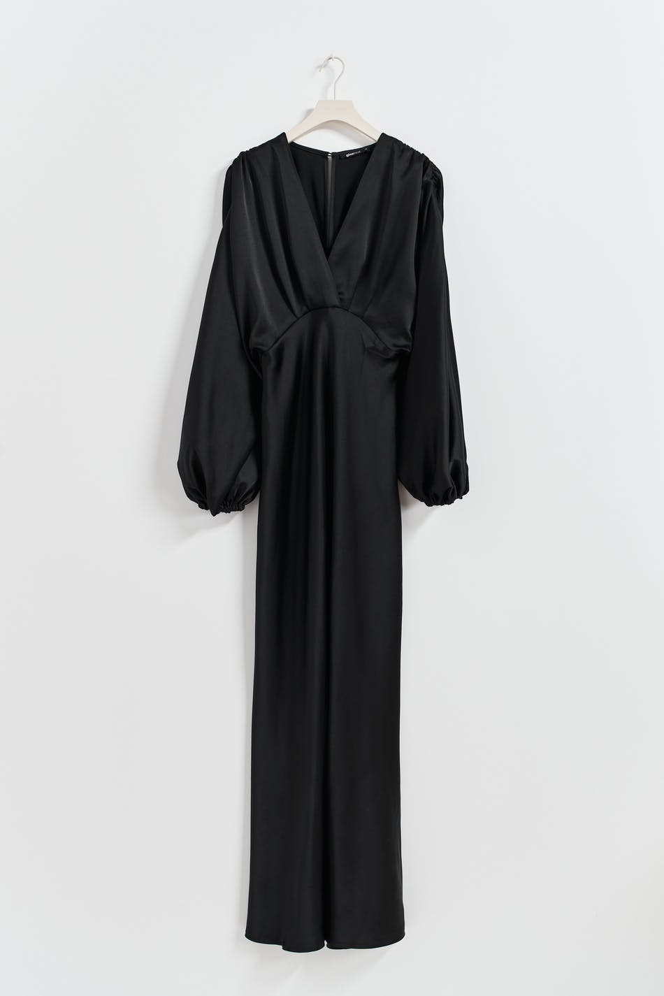 Satin maxi dress