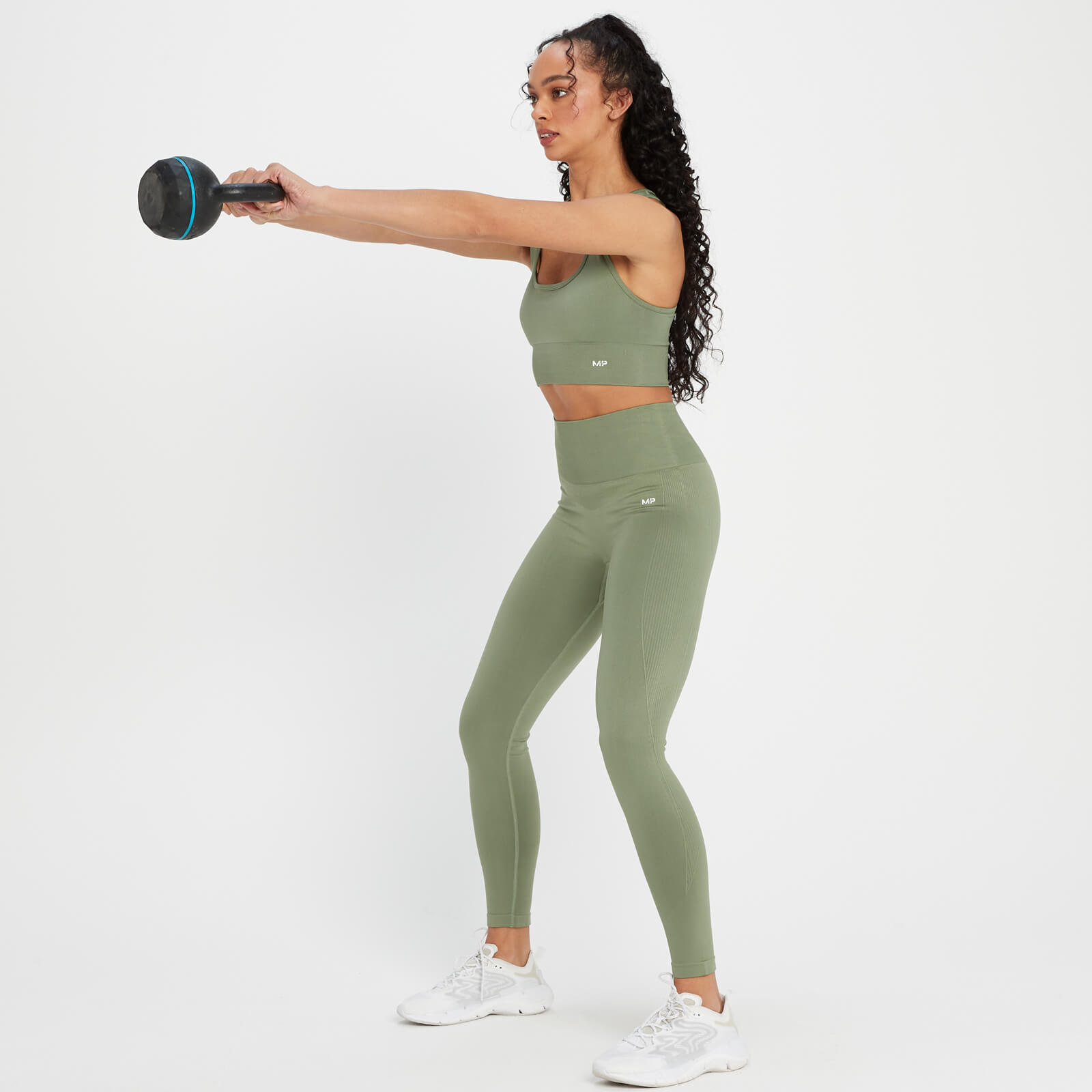 Legging sans coutures MP Shape pour femmes – Jade délavé