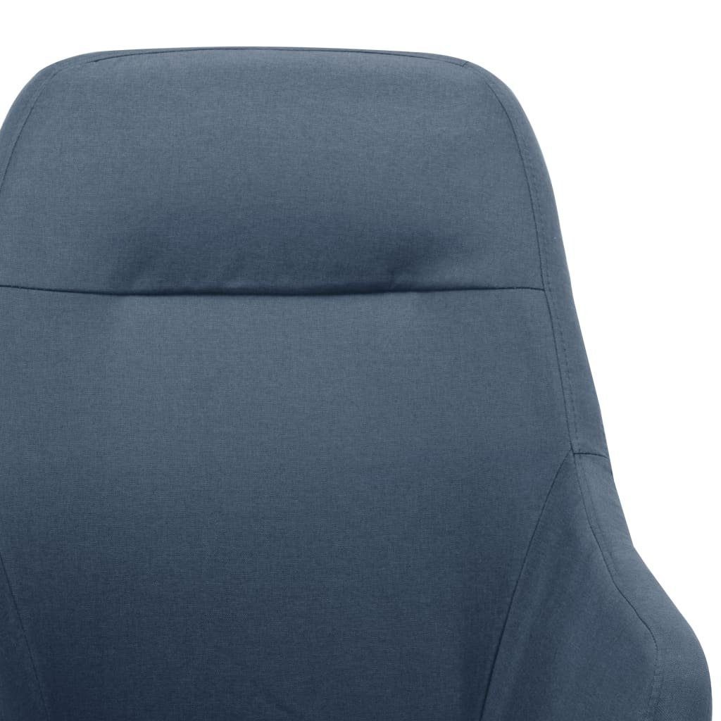 möbelando Schaukelstuhl Balzhausen (BxHxT: 61x89x80,5 cm), aus Stoff in Blau