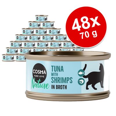 Sparpaket Cosma Nature 48 x 70 g