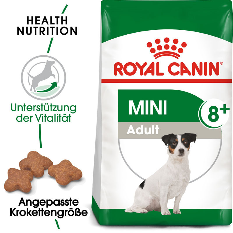 ROYAL CANIN Hundetrockenfutter ROYAL CANIN Mini Adult 8+ 2 kg