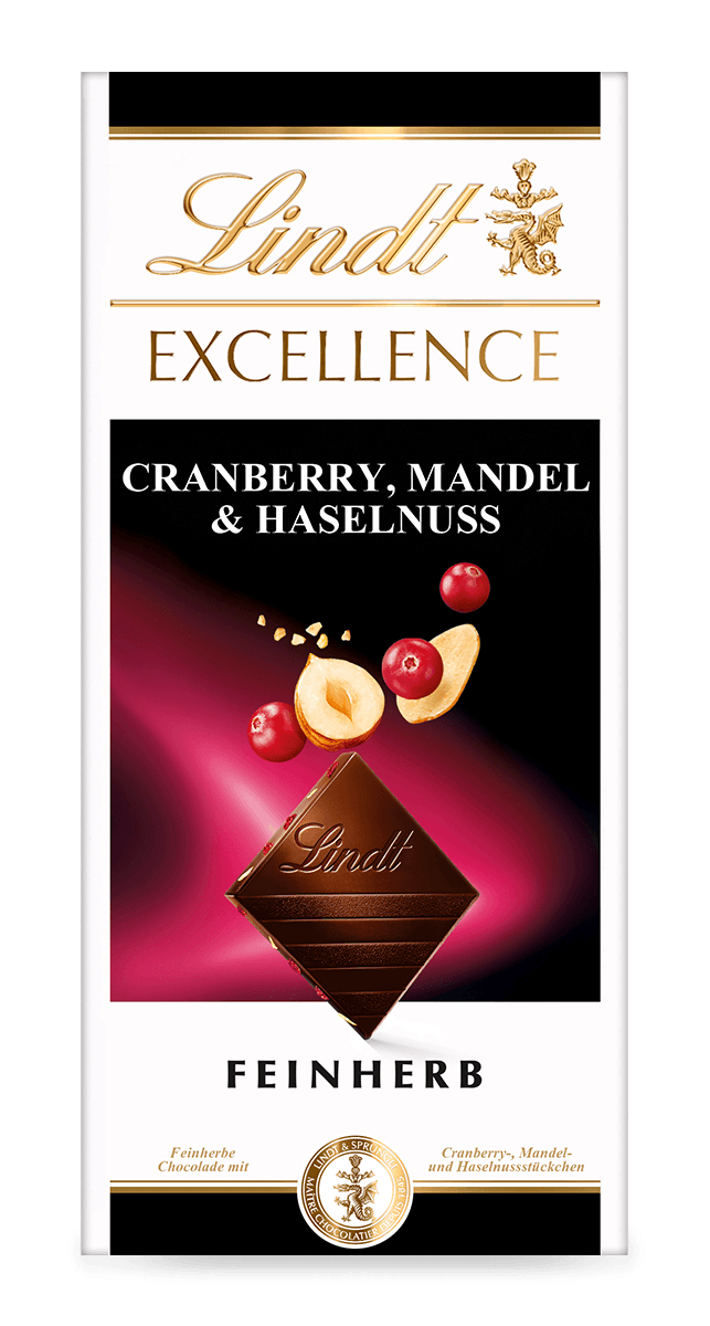 EXCELLENCE Cranberry, Mandel & Haselnuss, 100g