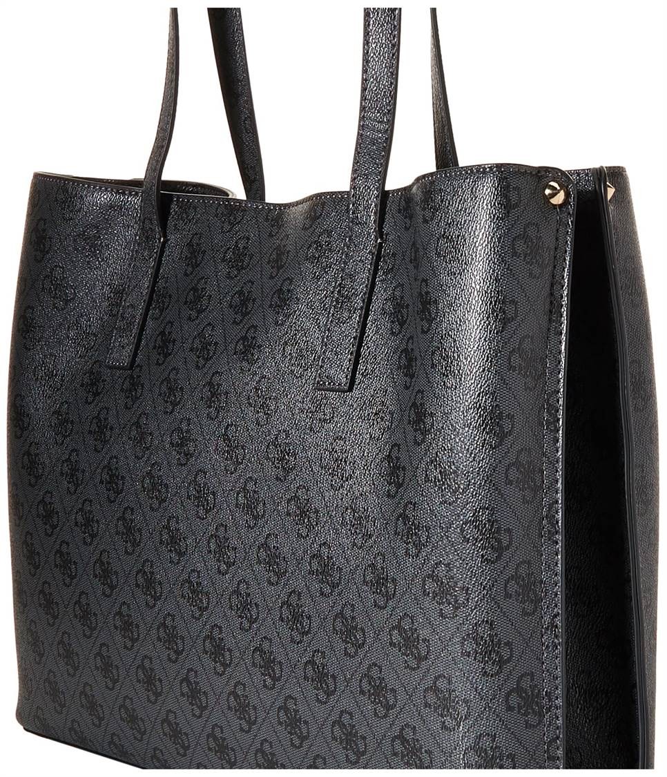 GUESS Handtaschen grau Meridian