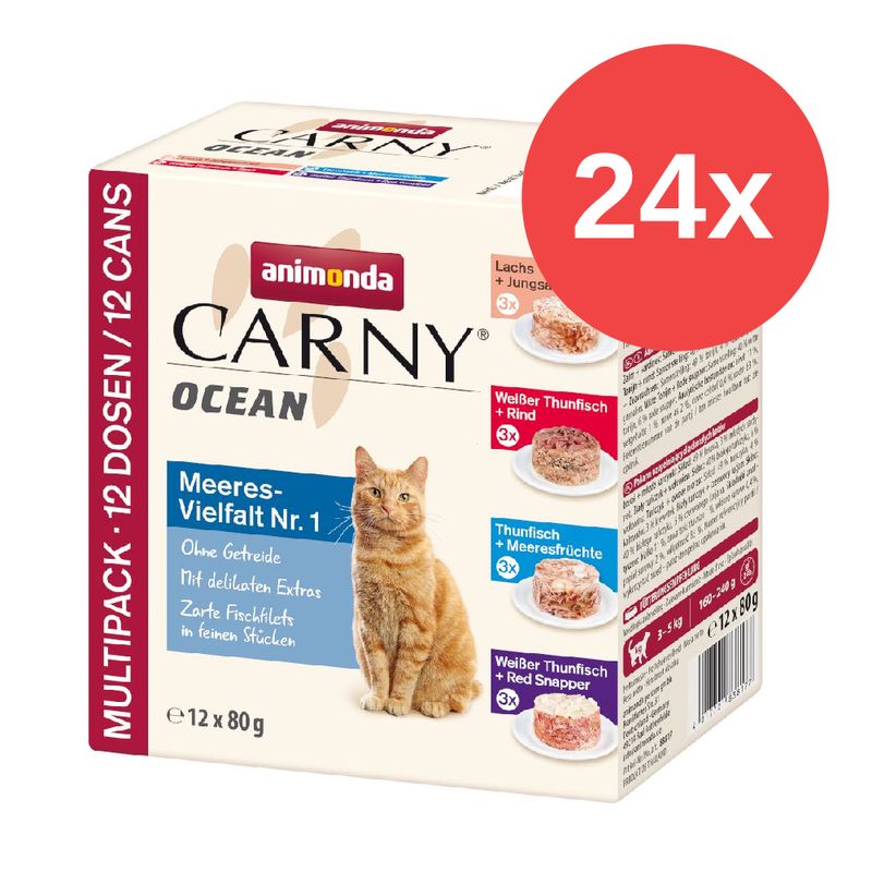 Sparpaket Animonda Carny Ocean 24 x 80 g zu TOP-Preisen | bitiba