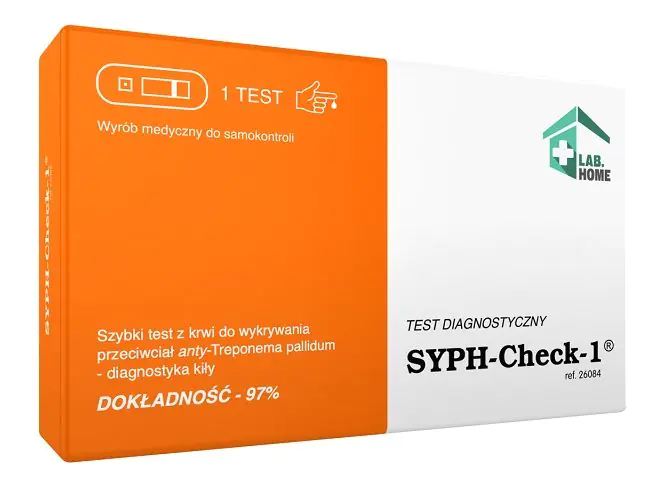 „LabHome Syph-Check-1“ – greitas kraujo tyrimas sifiliui diagnozuoti