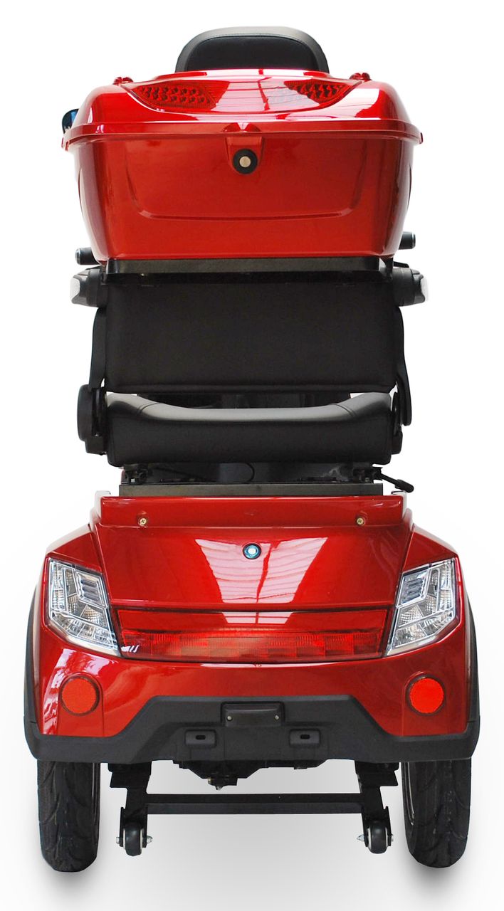 ECO ENGEL 504 Rot, 25 km/ h mit 1000 Watt Motor 20Ah, Seniorenmobil Elektro Roller