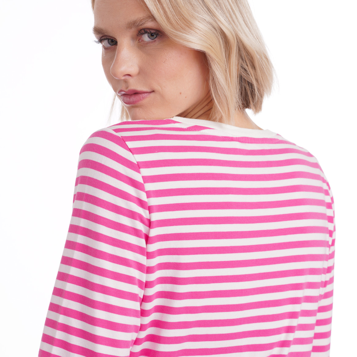 Damen Langarmshirt gestreift