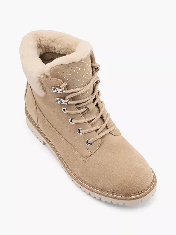 Landrover Leder Schnürboots