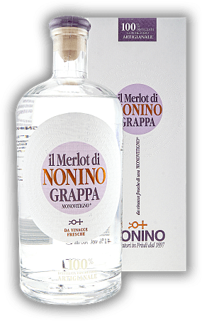 Nonino Grappa il Merlot Nonino Grappa il Merlot  0,7	 Liter - Vol 41%