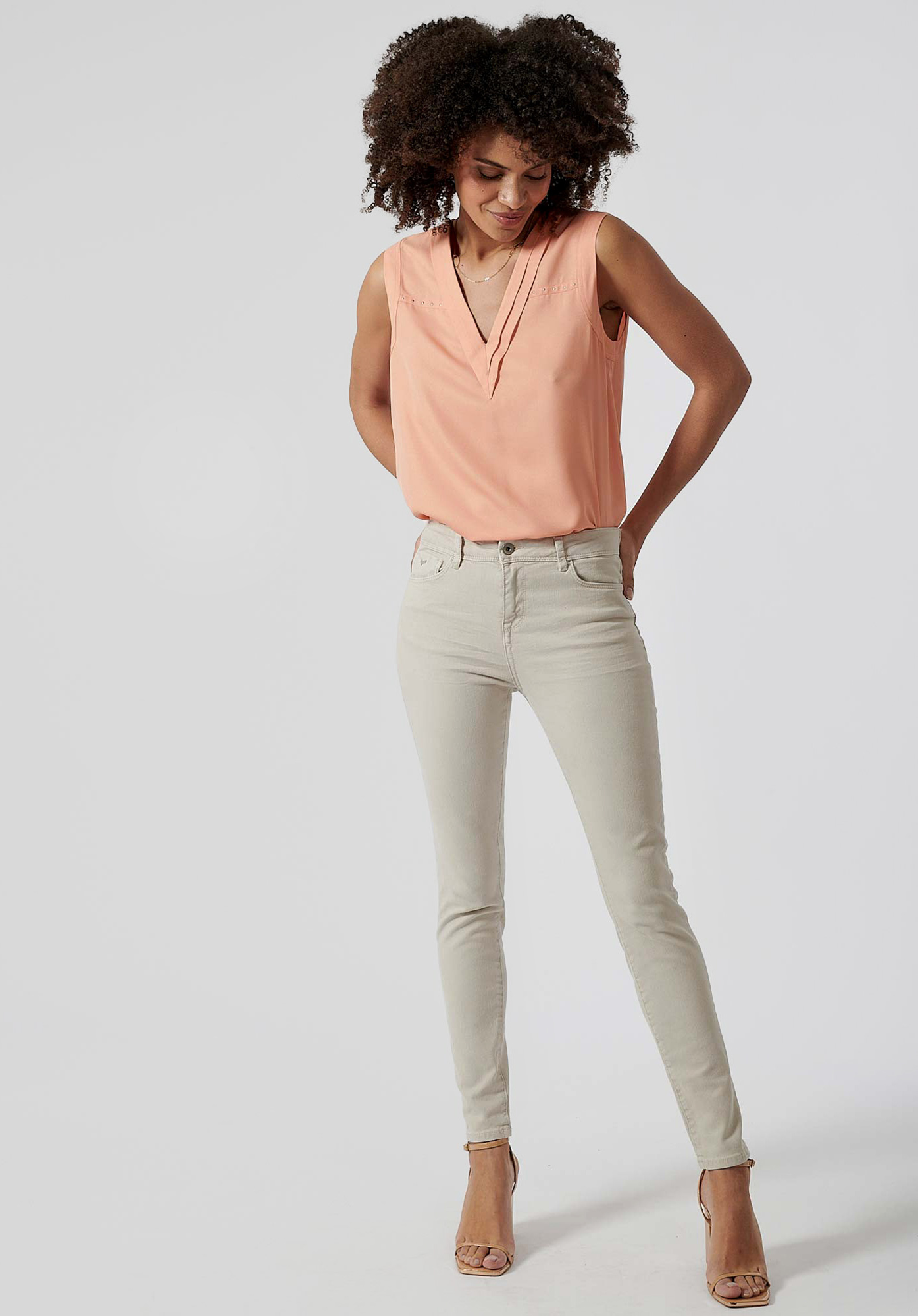 FLORE  Jean slim Femme