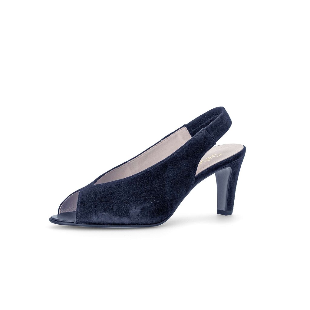 Gabor fashion Peeptoes blau
