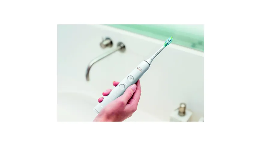 PHILIPS Sonicare DiamondClean 9000 Elektrische Schallzahnbürste mit App, weiß, HX9913/16