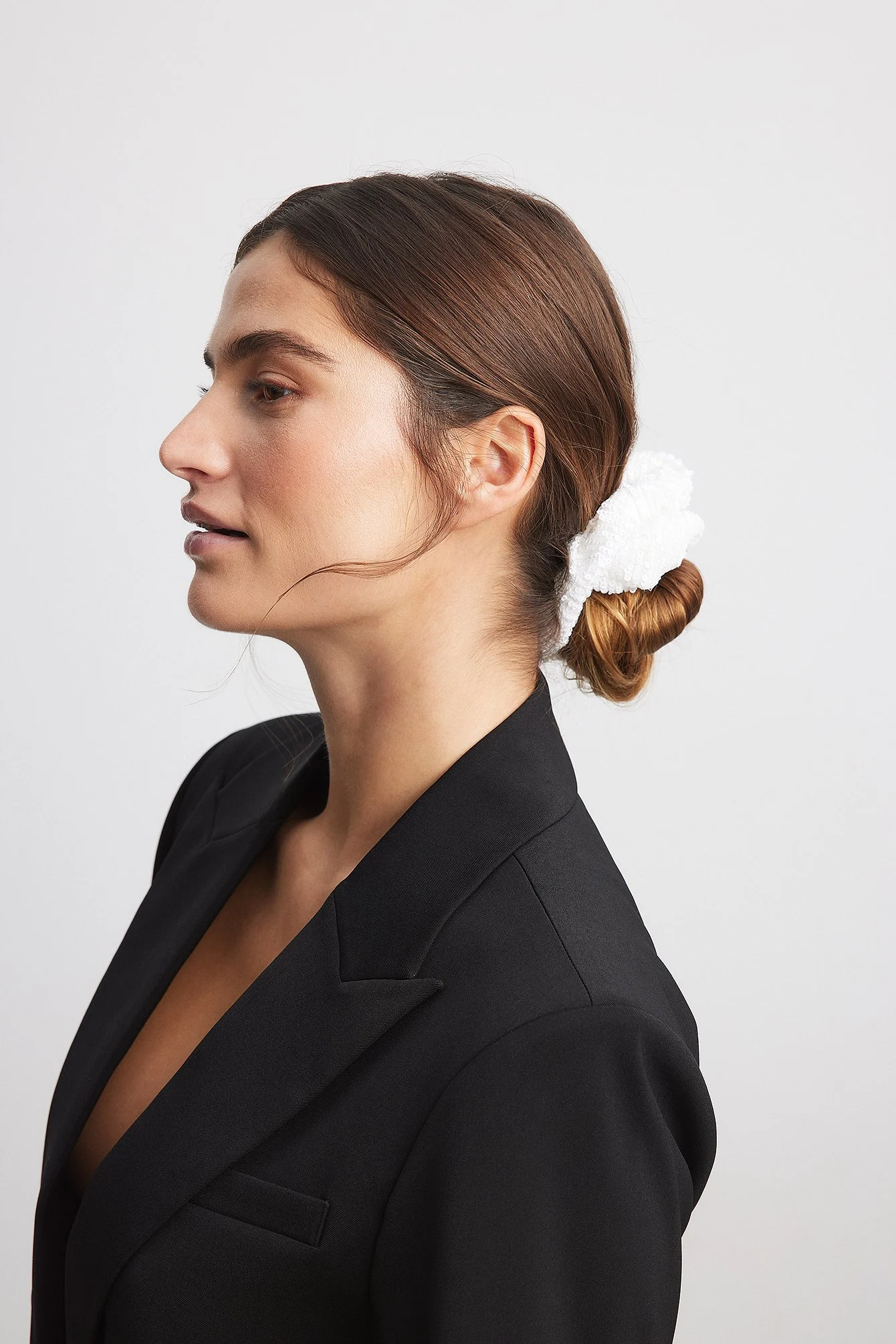 Scrunchie mit Pailletten