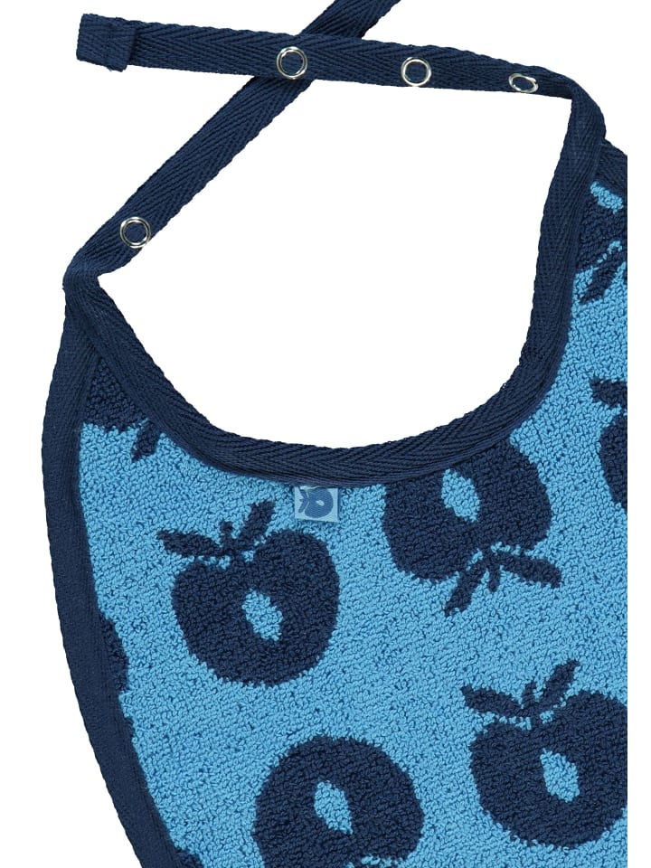 Småfolk Lätzchen 2 Packungen kleine Lätzchen mit Äpfeln in blue günstig kaufen onesize