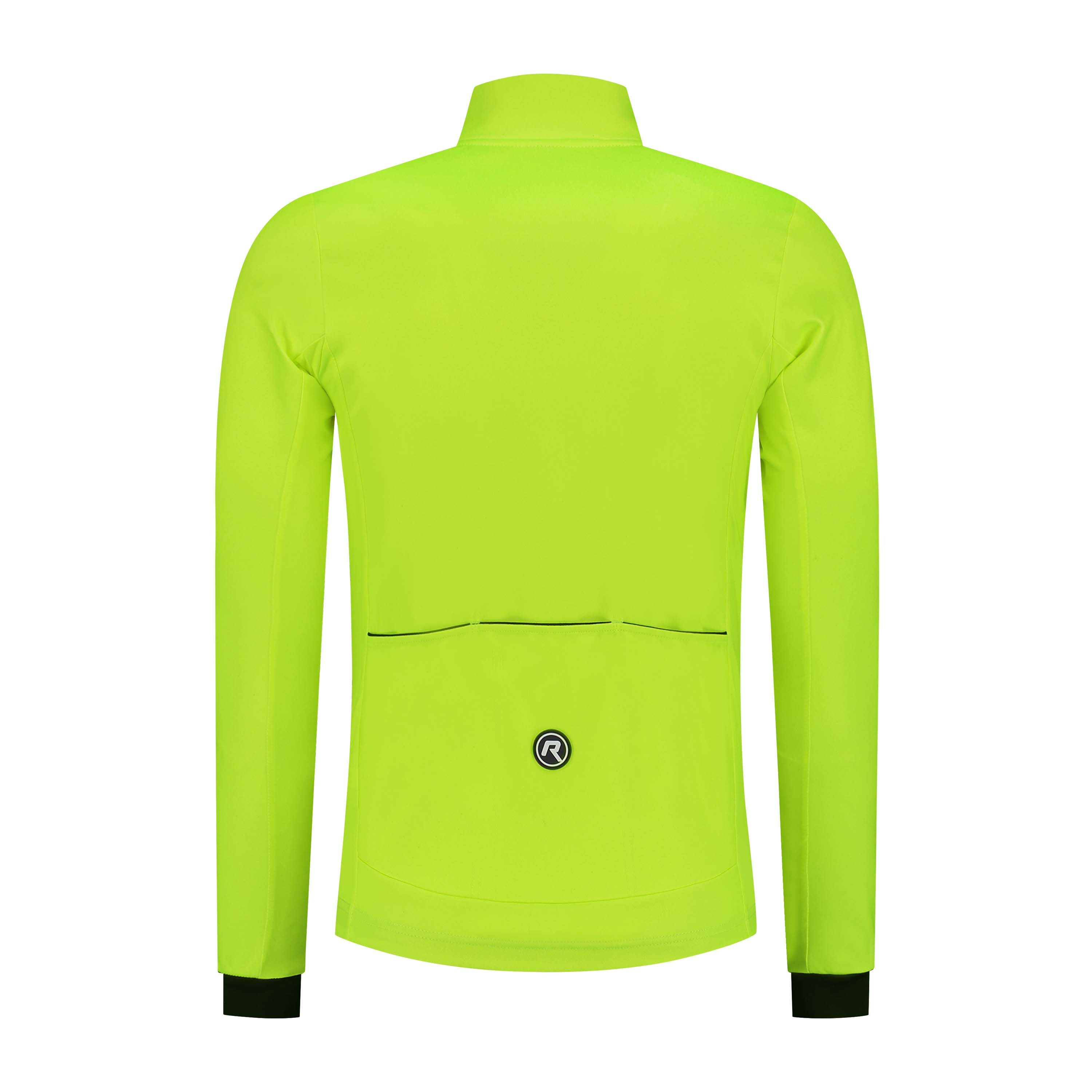 Rogelli Core Fluor Yellow Herren Langarm-Radtrikot