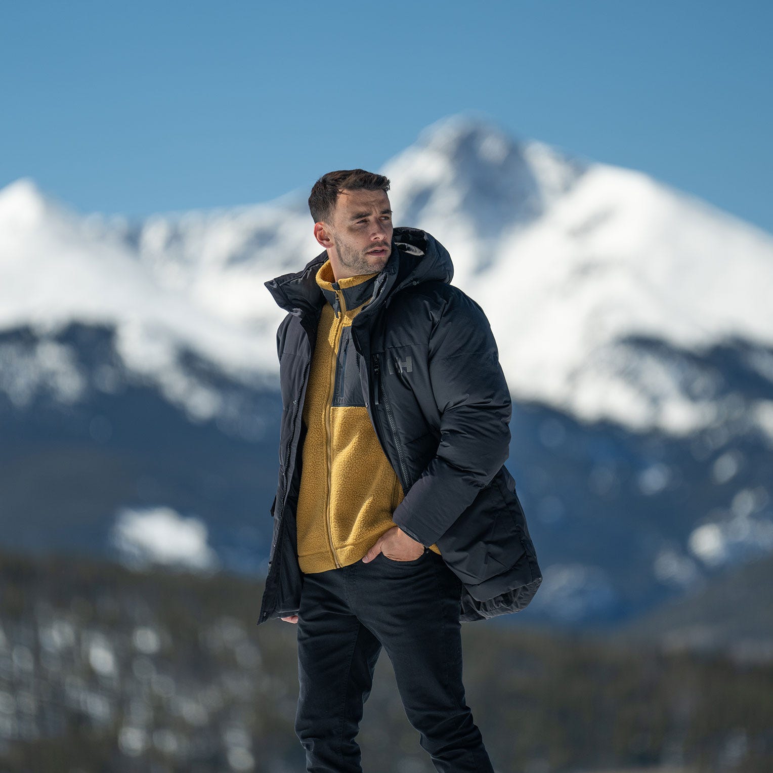 Men's Panorama Pile Fleece Block Jacket