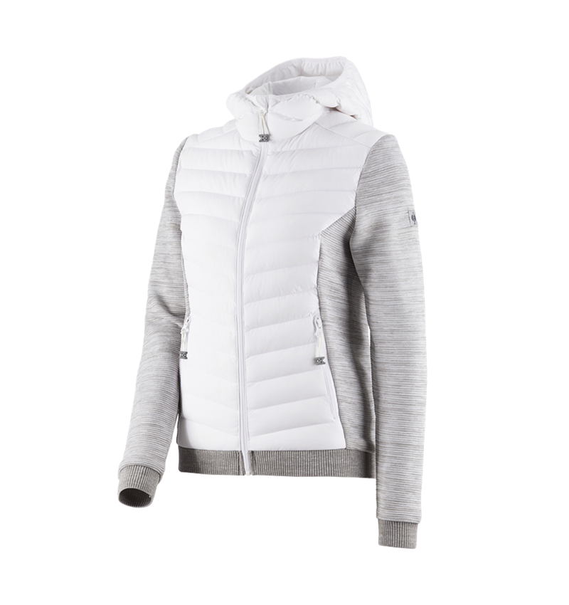 Hybrid Kapuzenstrickjacke e.s.motion ten, Damen