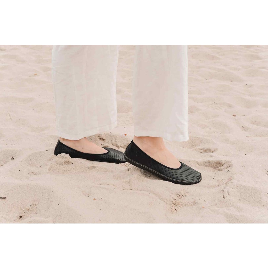 Rock Spring Princeton Nappa Zen Black Barfuß-Ballerinas