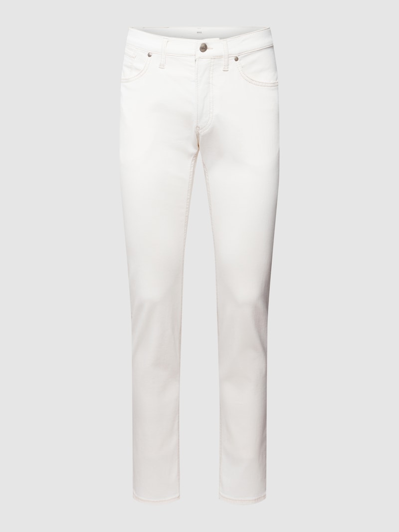 Jeans im 5-Pocket-Design Modell 'Chuck' in ecru