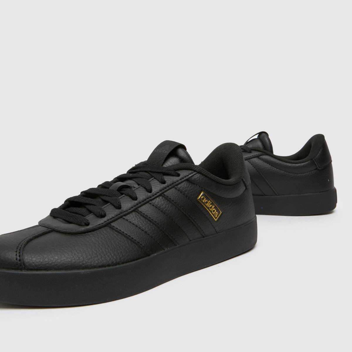 Tenisky adidas vl court 3.0 v černé a zlaté barvě
