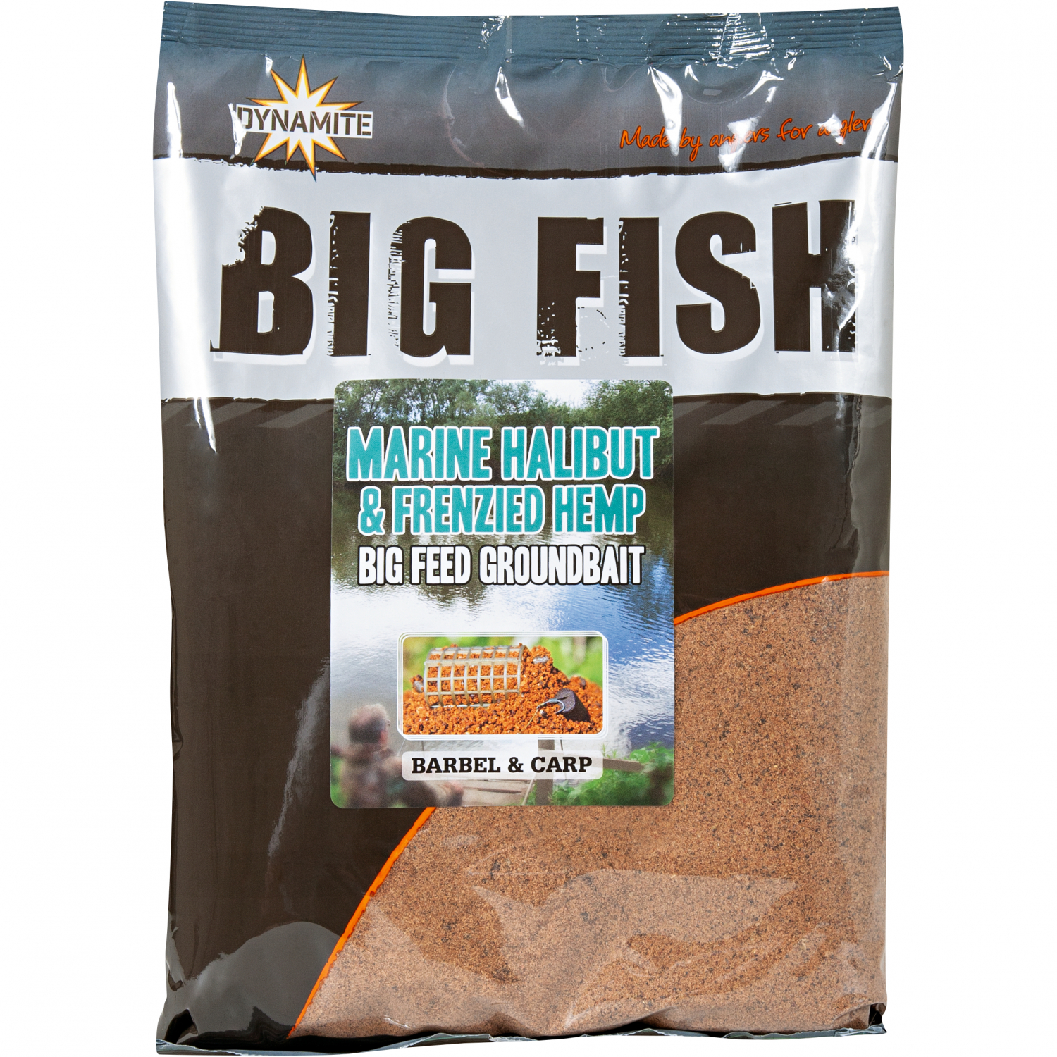 Dynamite Big Fish Groundbaits (Marine Halibut & Hemp)