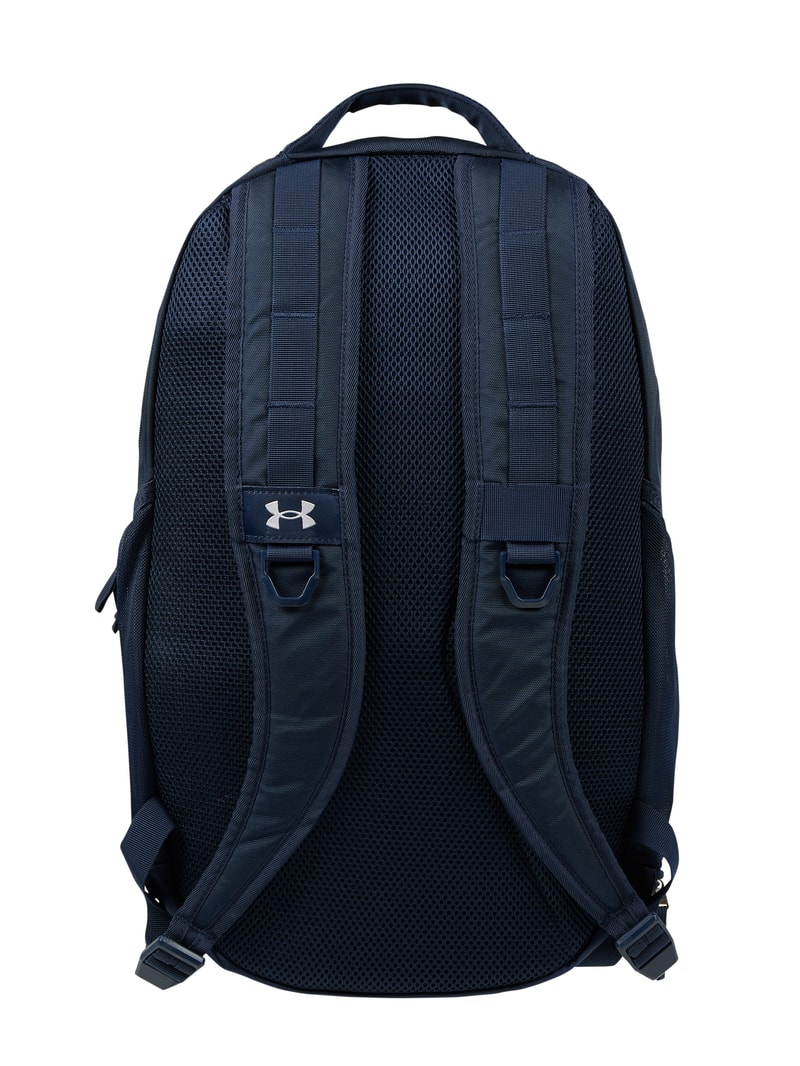 Rucksack mit Logo Modell 'Hustle 5.0' in marineblau
