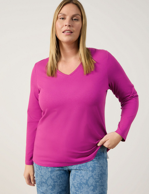 Basic Langarmshirt