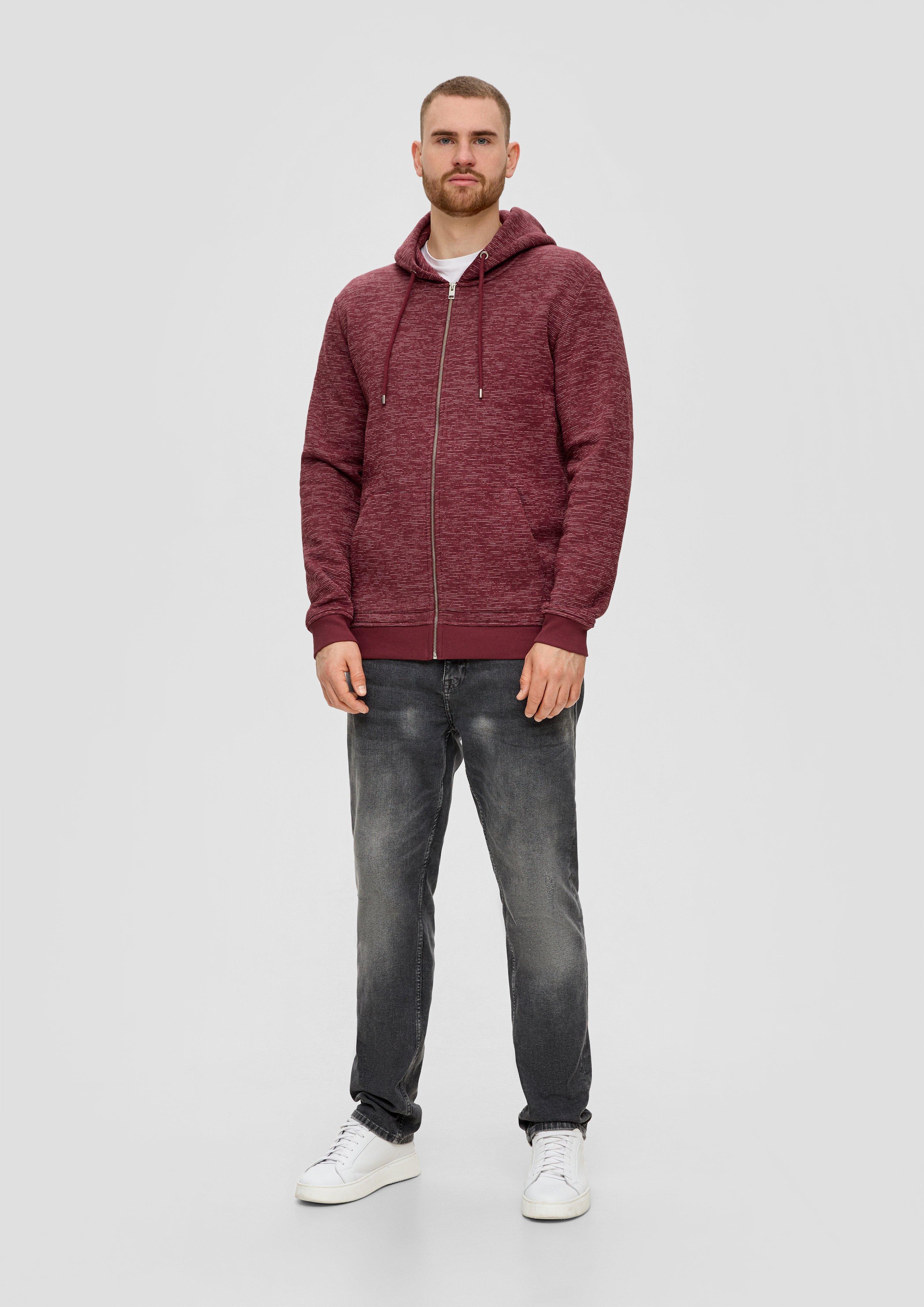 Weiche Sweatshirtjacke aus Baumwollmix  2143336-39D1