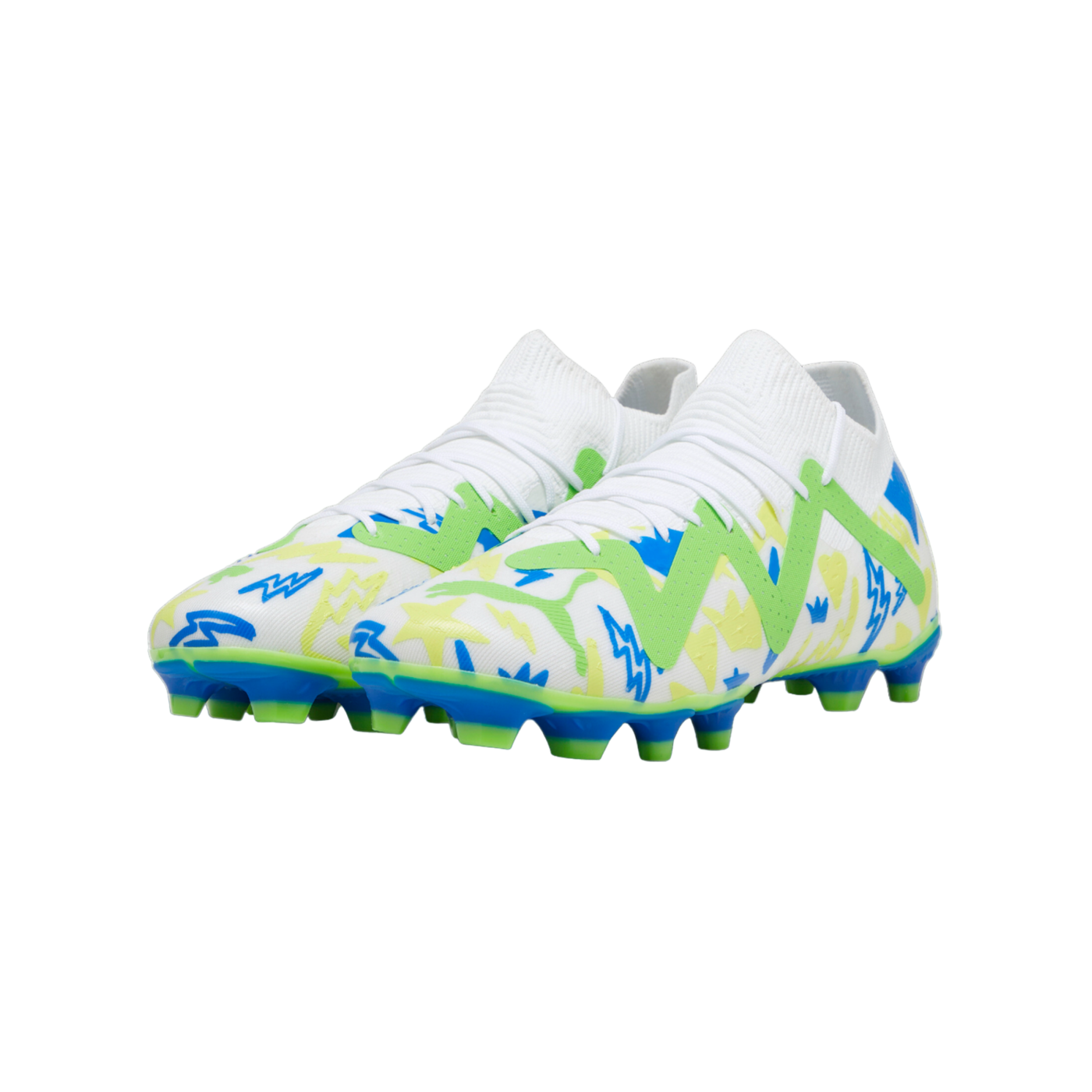 PUMA FUTURE Match FG/AG NJR Institute Weiss Blau F01