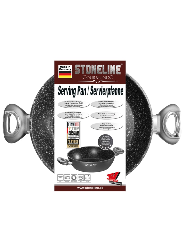 Stoneline Servierpfanne in Anthrazit günstig kaufen Ø 24cm